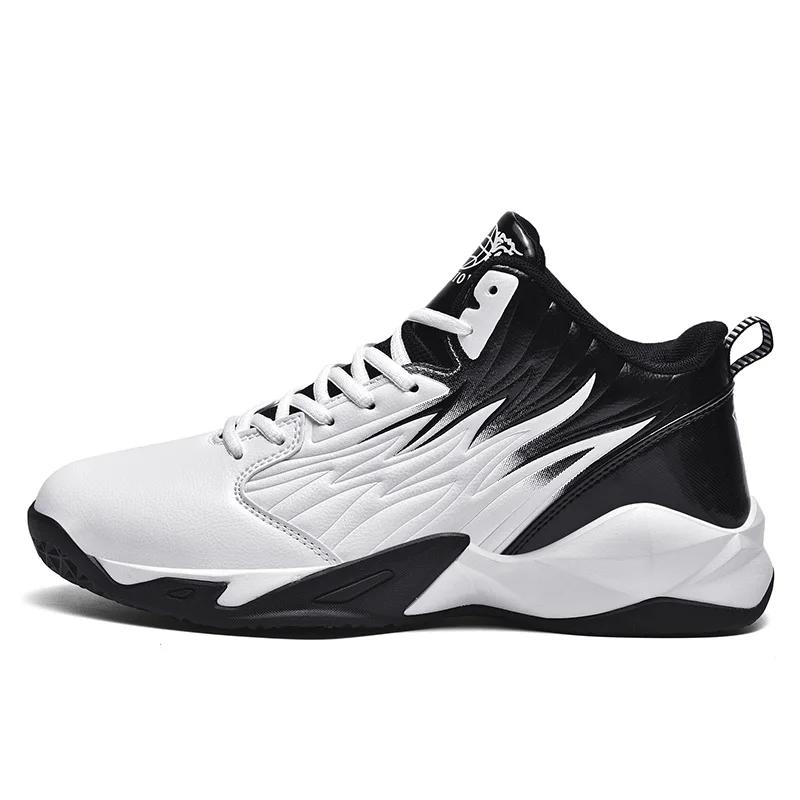 Fashion Men's Basketball Shoes Non-Slip Original Field Training Sports Student Male Outdoor Breathable Sneakers Athletic Basket Shoes