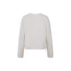 Levis SS23 Solid Color Round Neck Pullover Sweater Women sweater Beige A4939-0000