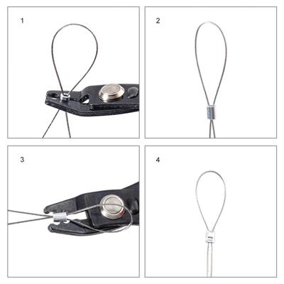Pince à sertir les perles pour la création de bijoux, outil de bijouterie pour le serrage, le positionnement des perles, équipement de bricolage, outil pince