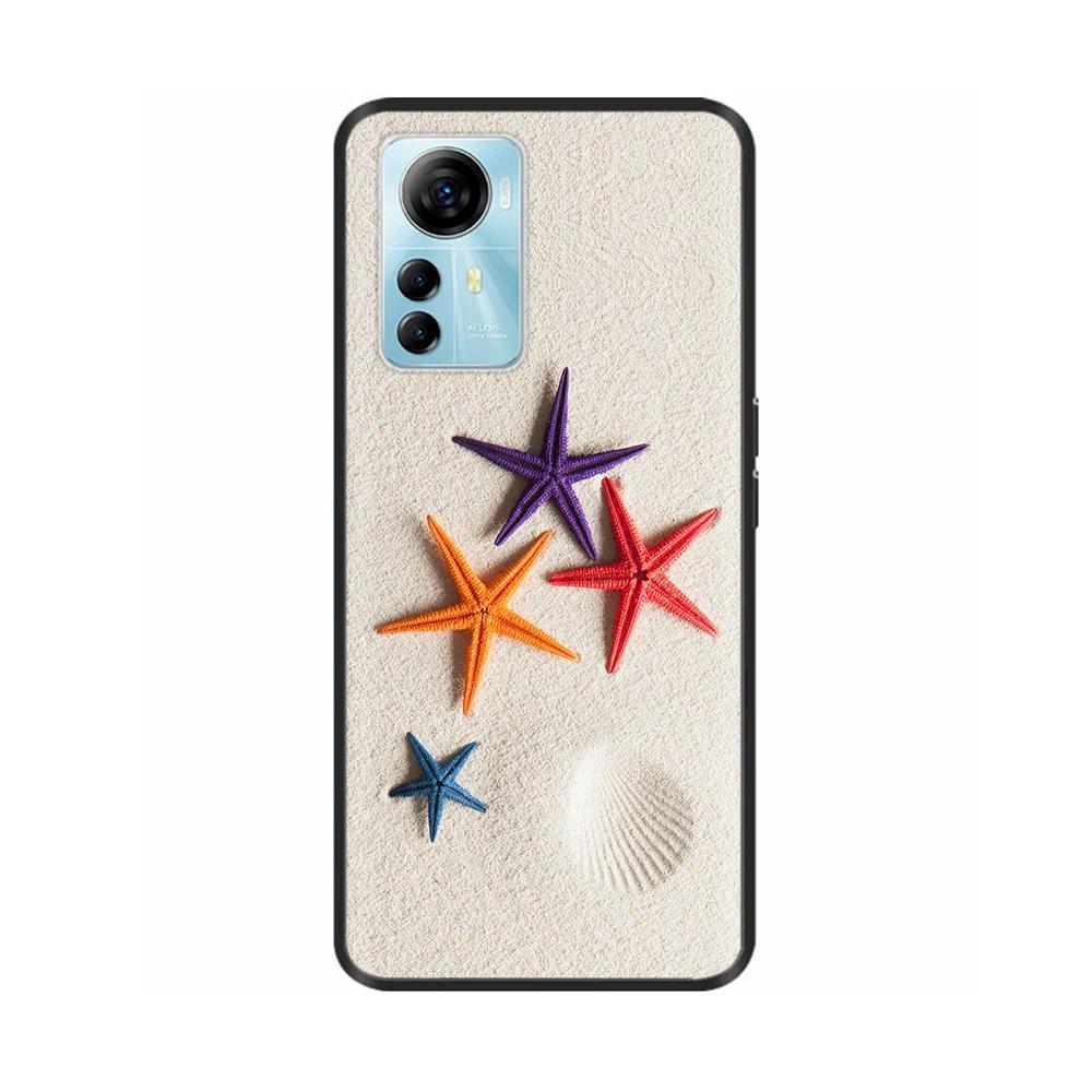 Cute Phone Case For Blade A72s 4G Case Flower Cartoon Painted Soft Silicone Fundas for ZTE Optus X Max A 72s Cover Protective