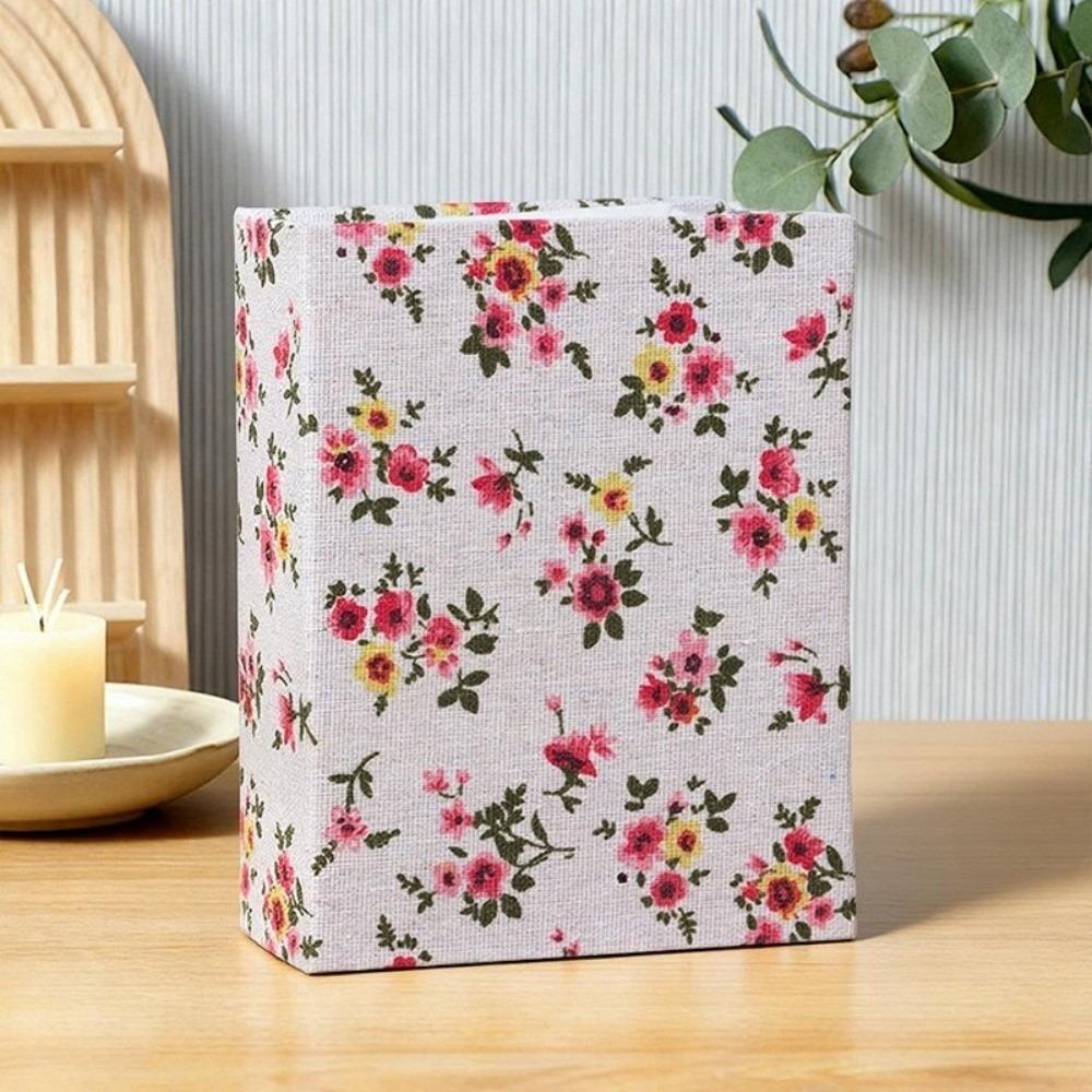 Linen Cover Photo Album 100 Pockets Slip-in Picture Albums Small Scrapbook Album  Children Growth