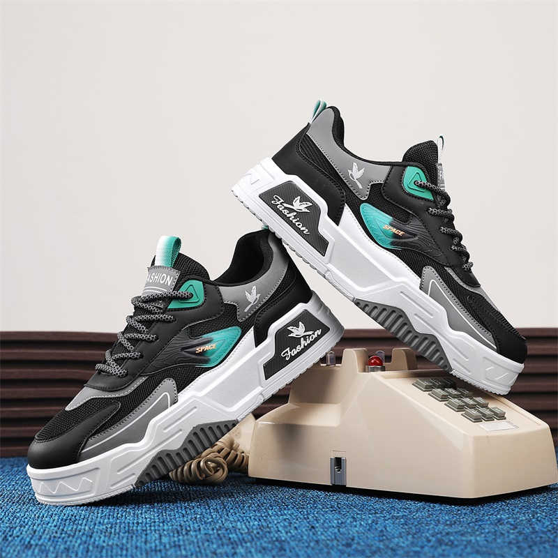 Fashion Platforme Thick Sole Elegant Sneakers Heels Summer Shoes For The Elderly Black Dress Shoes Man Sport To Play Famous Tnis