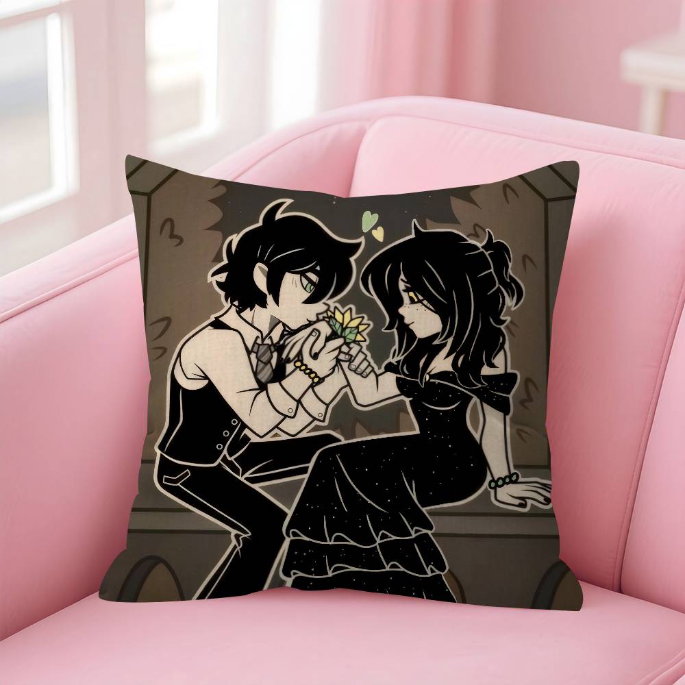 The Coffin Of Andy And LeyleyS Kissen Anime-Kissen Sofakissen Kopfkissenbezug Kissenbezug 45x45 cm Mode