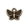 Charms Small Butterfly Pendants Wedding Jewelry Findings ZC114