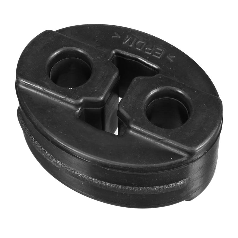 UXCELL 13mm 2 Holes Muffler Exhaust Hanger Bushing Rubber Mount Bracket Car Insulator Tail Pipe Hangers Bushings Kit Support