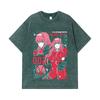 275 GSM Gewaschene T-Shirts 100% Baumwolle Darling in the Franxx V1 Aufdruck Unisex Schweres Baumwoll-T-Shirt