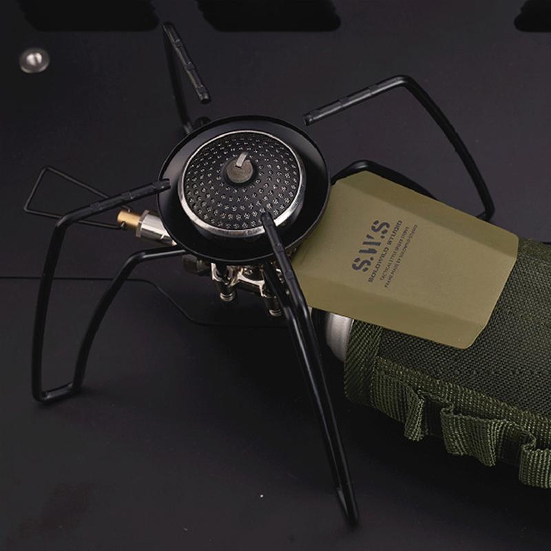 Spider Stove Ignitor Spider Folding Card Stove Camping Tableware Camping Kitchenware Camping Barbecue Stove Gas Stove