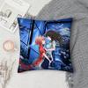 Anime L-Lycoris Recoil Pillow Case Square Double-Sided Printing Short Plush Sofa Cushion Cover Bedside Pillow