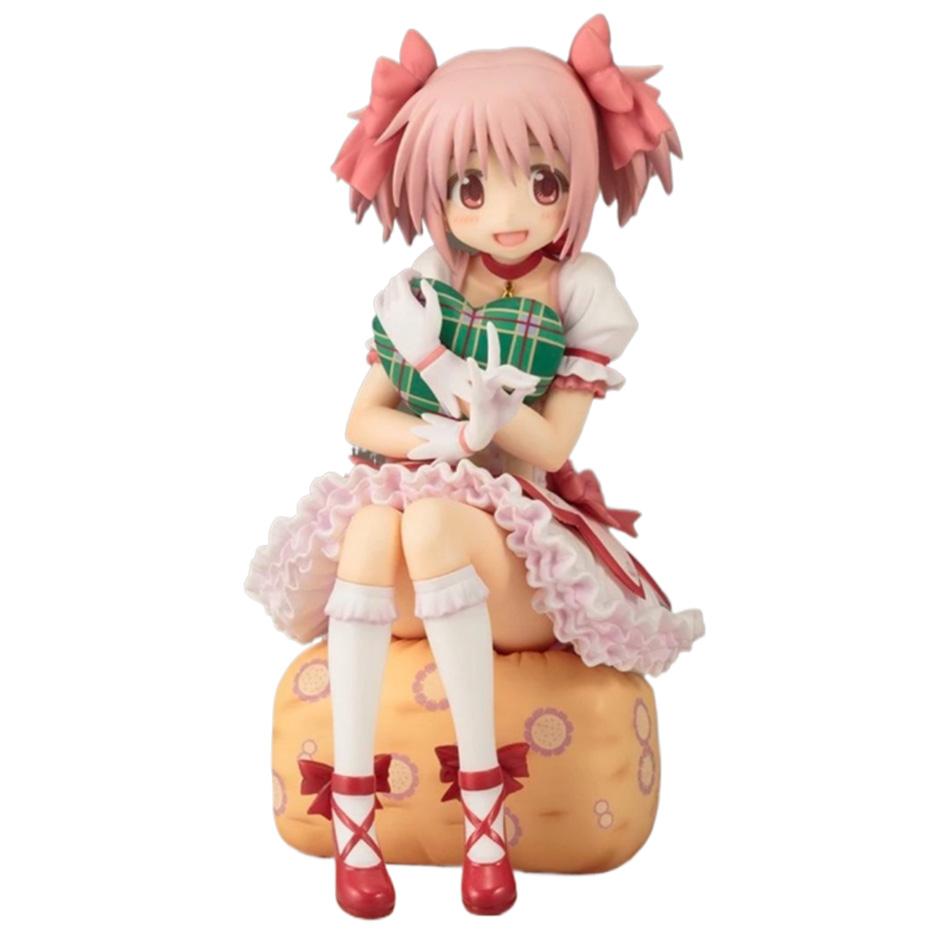 14CM Puella Magi Madoka Magica Aniem Figure Kaname Magic Girl Decor Action Figures Model Anime Cartoon Toy Gift PVC Poseable Articulated Scale