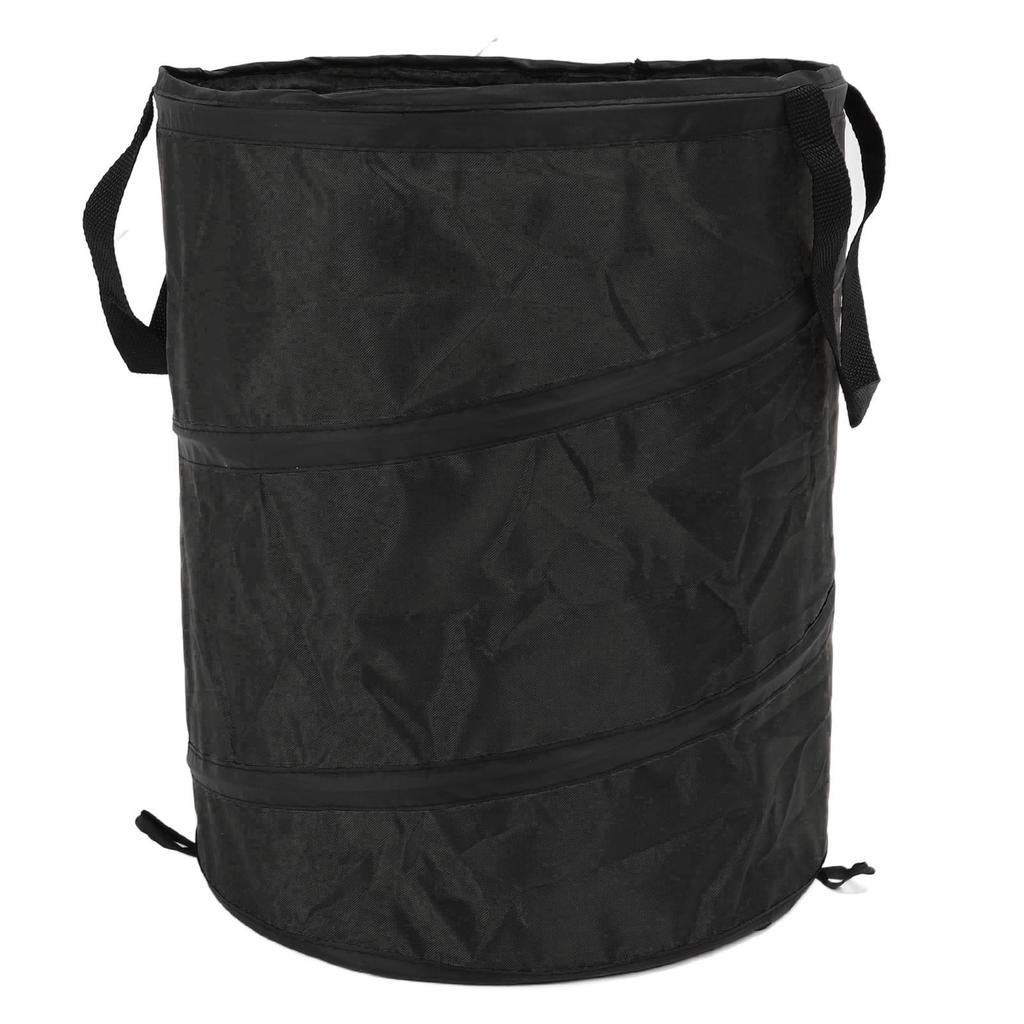 37L Medium Size Camping Trash Can Folding Storage Bin Portable Trash Can for Picnic Camping Outdoor Garden