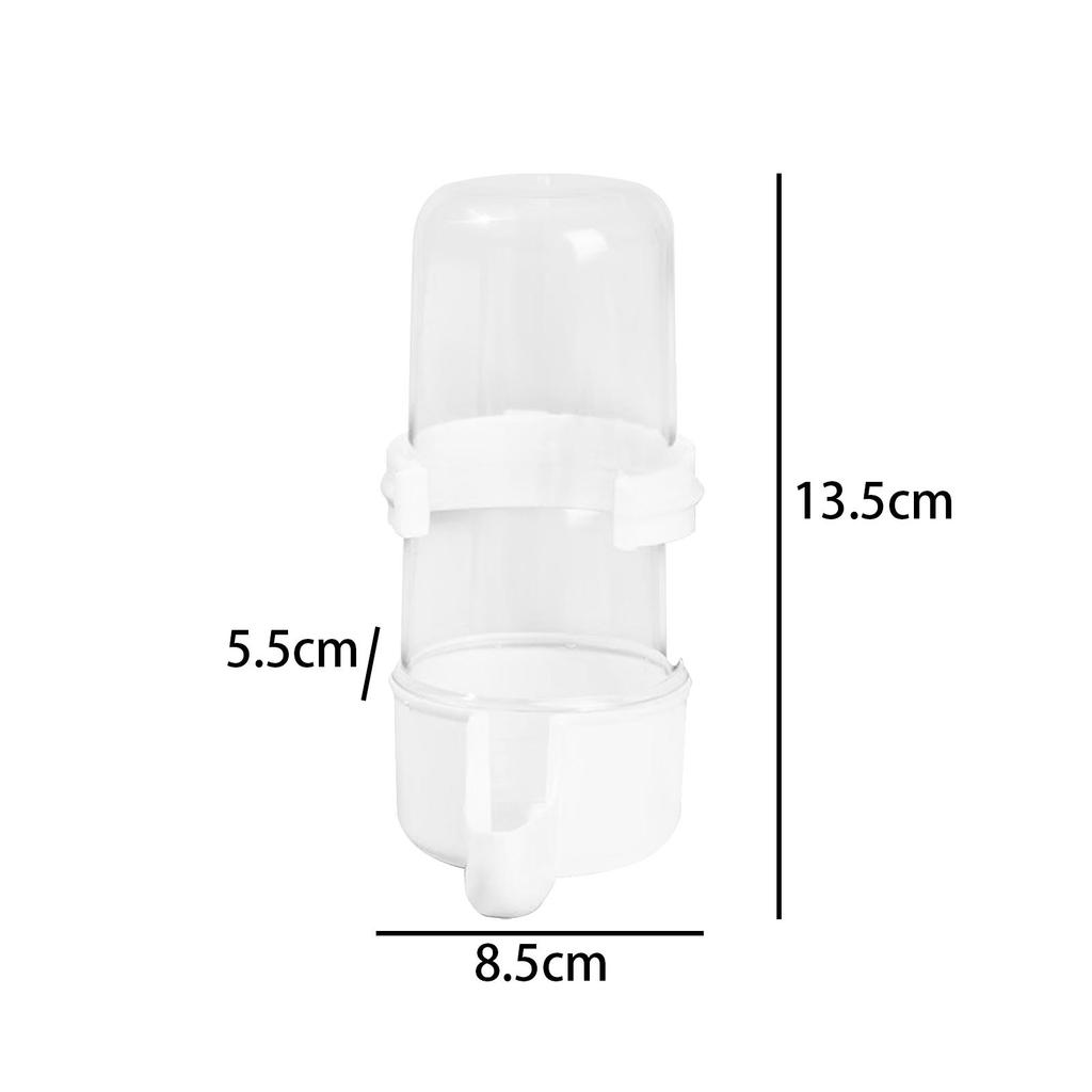 Pet Bird Water Feeder Bird Cage Accessories, Easily Clean, Bird Food Water Dispenser for Chicken Dove Parrot Canary Parakeet