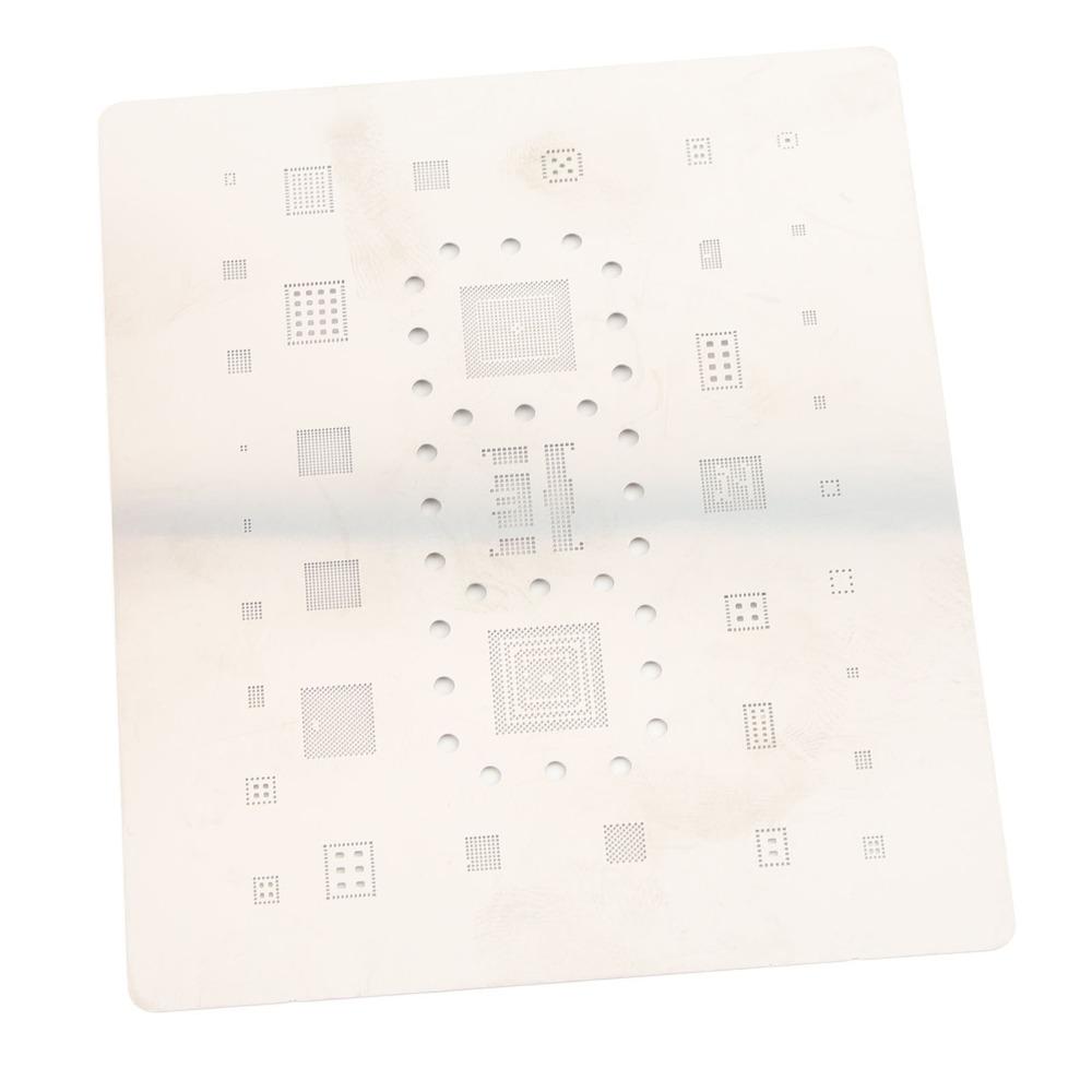 0.12mm Pitch BGA Reballing Stencil with IC Slots Soldering Rework Template  Phone Repair