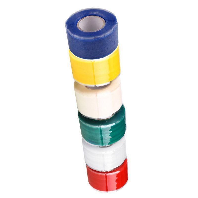3 m Self-Welding Silicone Tape Insulation Tape red Self-Adhesive Sealing Tape 3m x 25mm Red Silicone Repair Self Fusing Tape