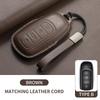 Fit For Chery Auto Tiggo 7 8 Arrizo 5 Pro Gx 5X Eq7 Exeed Series Rx Jaecoo J7 J8 Omoda 5 C5 Genuine Leather Auto Intelligent Key Fob Case Cover
