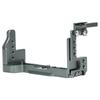 Metal Microphone Stand L Quick Release Plate Vertical Shooting Handle for Canon M6 Mark IIgray