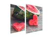 GLAS-KOCHFELD-SCHUTZPLATTE 70x52 WASSERMELONE