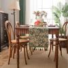 Table Runner Jacquard Green Countryside Flower Cluster Tassel Tea Flag Dining Flag Long Strip Thickened