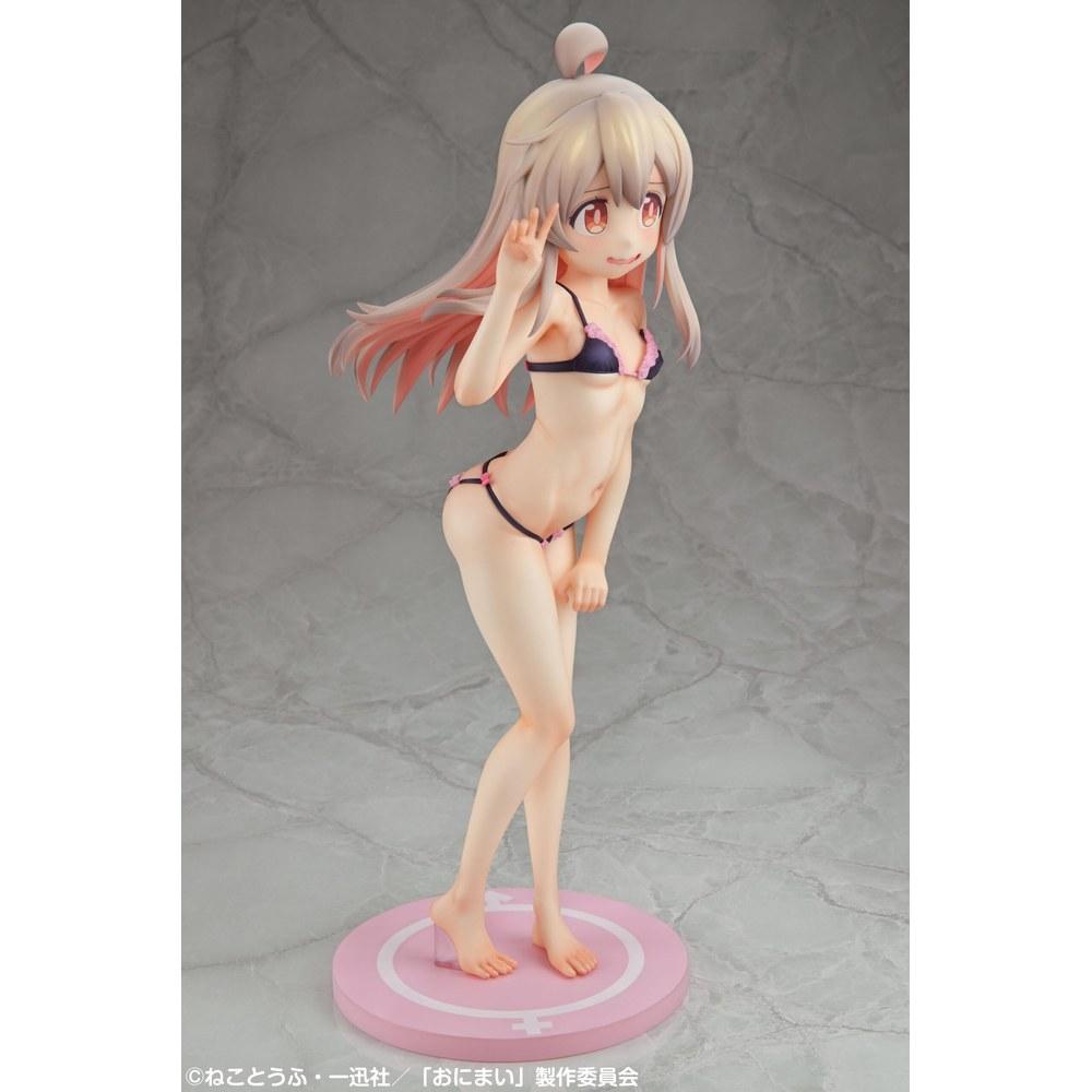 Medicos Entertainment Onii-chan Is Done! Mahiro Oyama 1/4 Scale PVC Figure NIT Shirt Challenging Adult Lingerie 400mm Painted Complete Model
