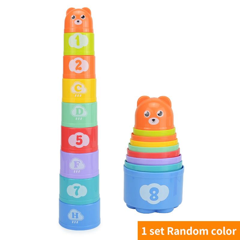 Children'S Educational And Early Education Cognitive Stacking Music, Interactive Leisure Competitive Speed Stacking Cup Toy Table Game