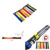 10Pcs Fishing Rod Holder Tie Wear-Resistant & Waterproof Strap for Fishing Rope Enthusiasts Use random color