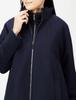 Baby Carrier Compatible Maternity Navy L [Serafin] Coat, Coat, Women's SB-122 (UK12)