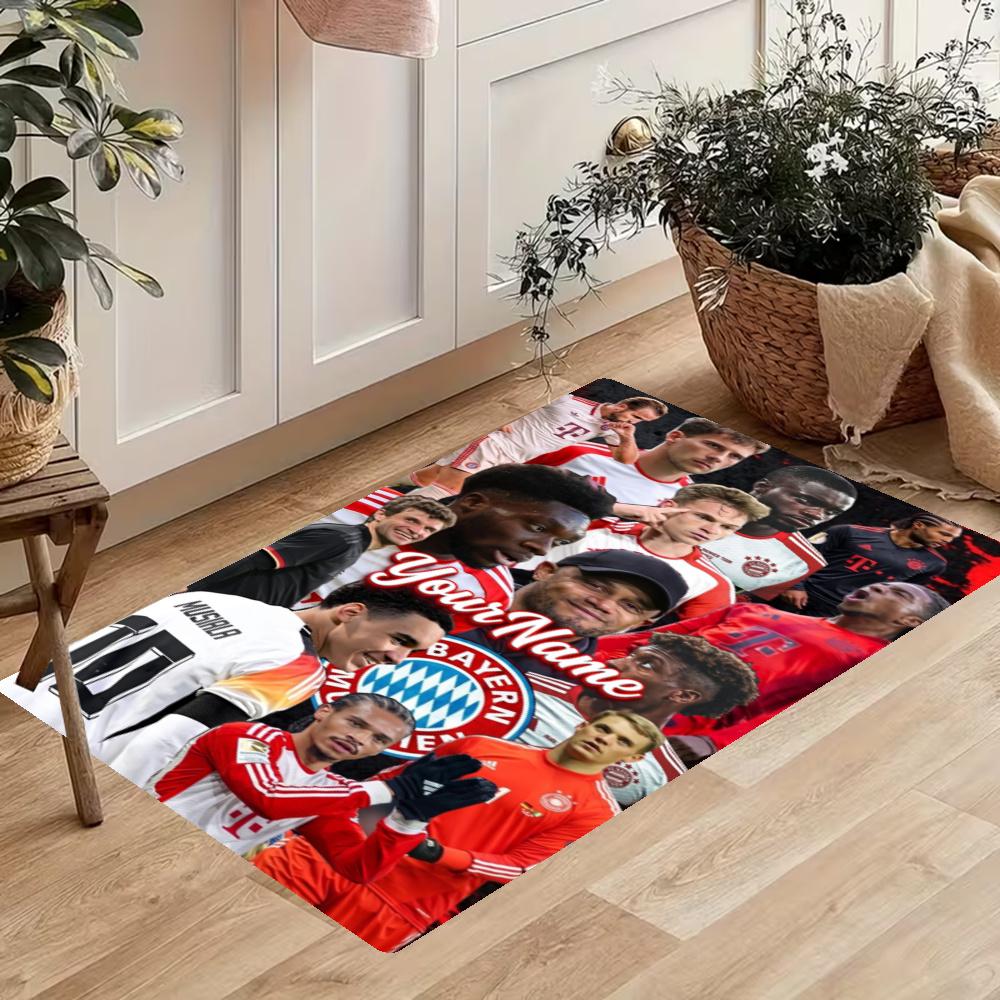 Bayern Munich Customize Your Name Kitchen Rug Runner Rug Laundry Mat Hallway Entryway The Best Gift Choice