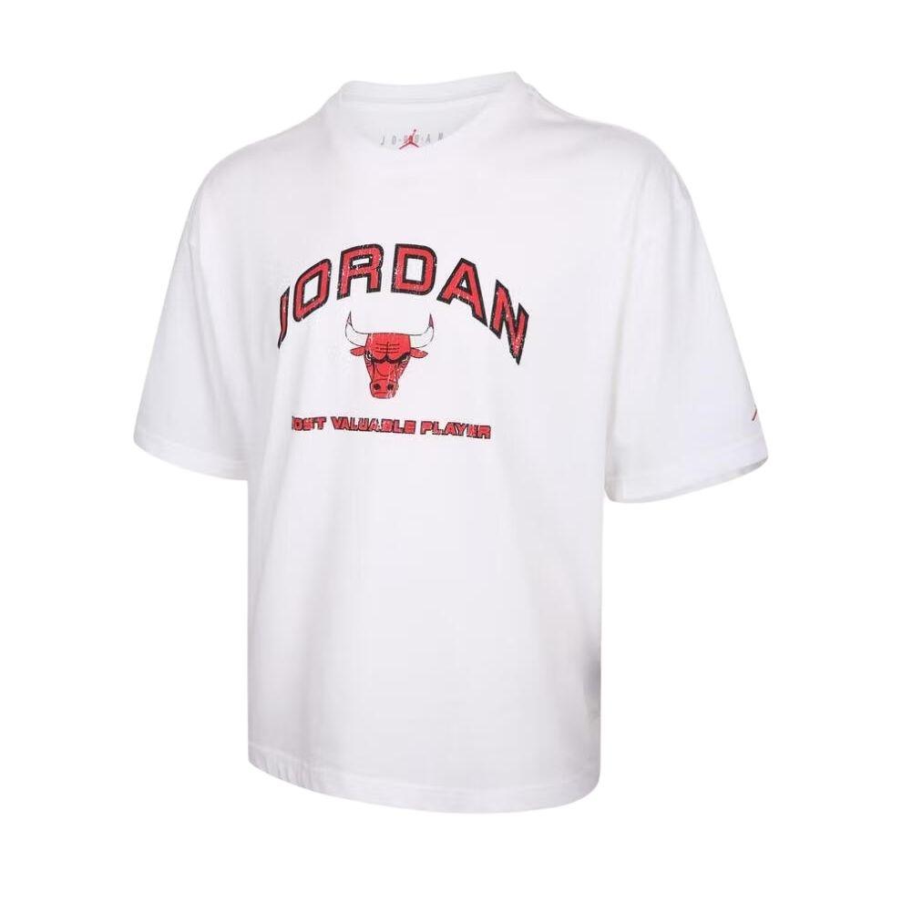 Jordan Flight Essentials Boxy Graphic T-Shirt  White University Red  Men s IF3122-100 L