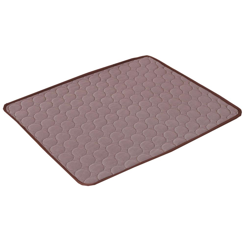 5 sizes Cool Ice Silk Cushion Cold Bed Mattress Dog Cat Sleeping Pad Pet Cooling Mat