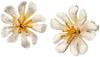Silver Flower Earrings Silver Pr. 925