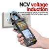 PN109 Clamp Meter Voltage Current Tester 4000 Counts Backlit Multimeter for Resistance Diode NCV Testing