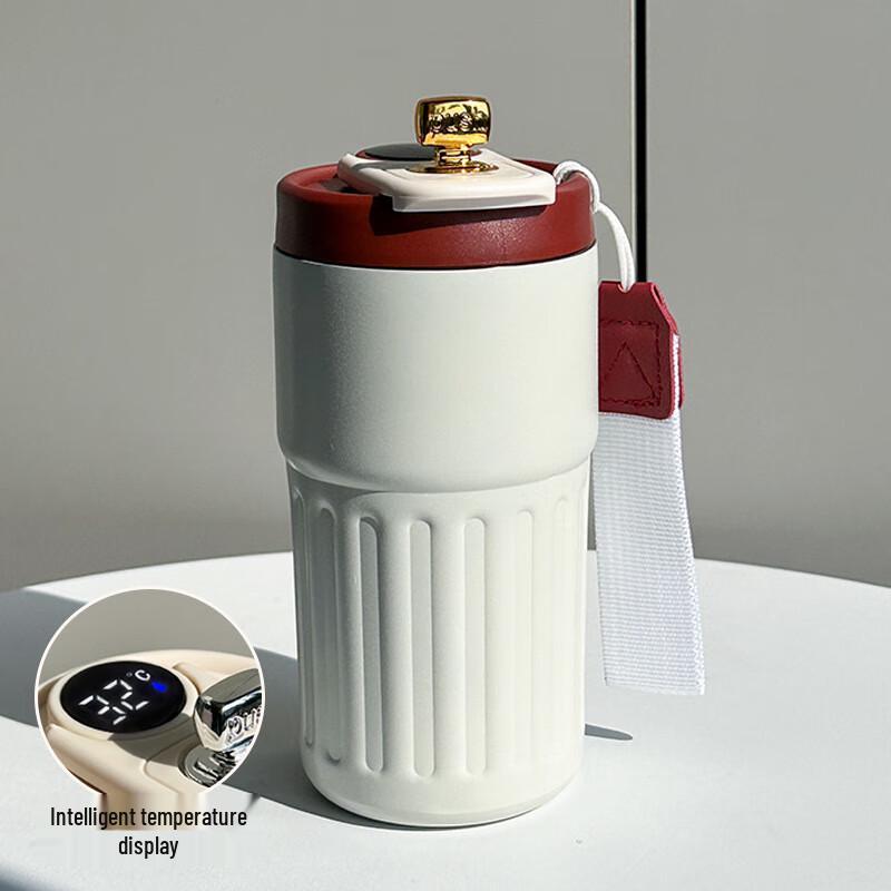 TLAKEHO Smart Insulated Coffee Mug with Temperature Display