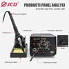 JCD 936B 220V Anti Static Electric Welding Hine Lead Free Temperature Controlled Station Rework Soldering Iron