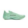 Li Ning Gamma Basketball Shoes Men's Low Top Fluorescent Ice Cyan ABAV035-27