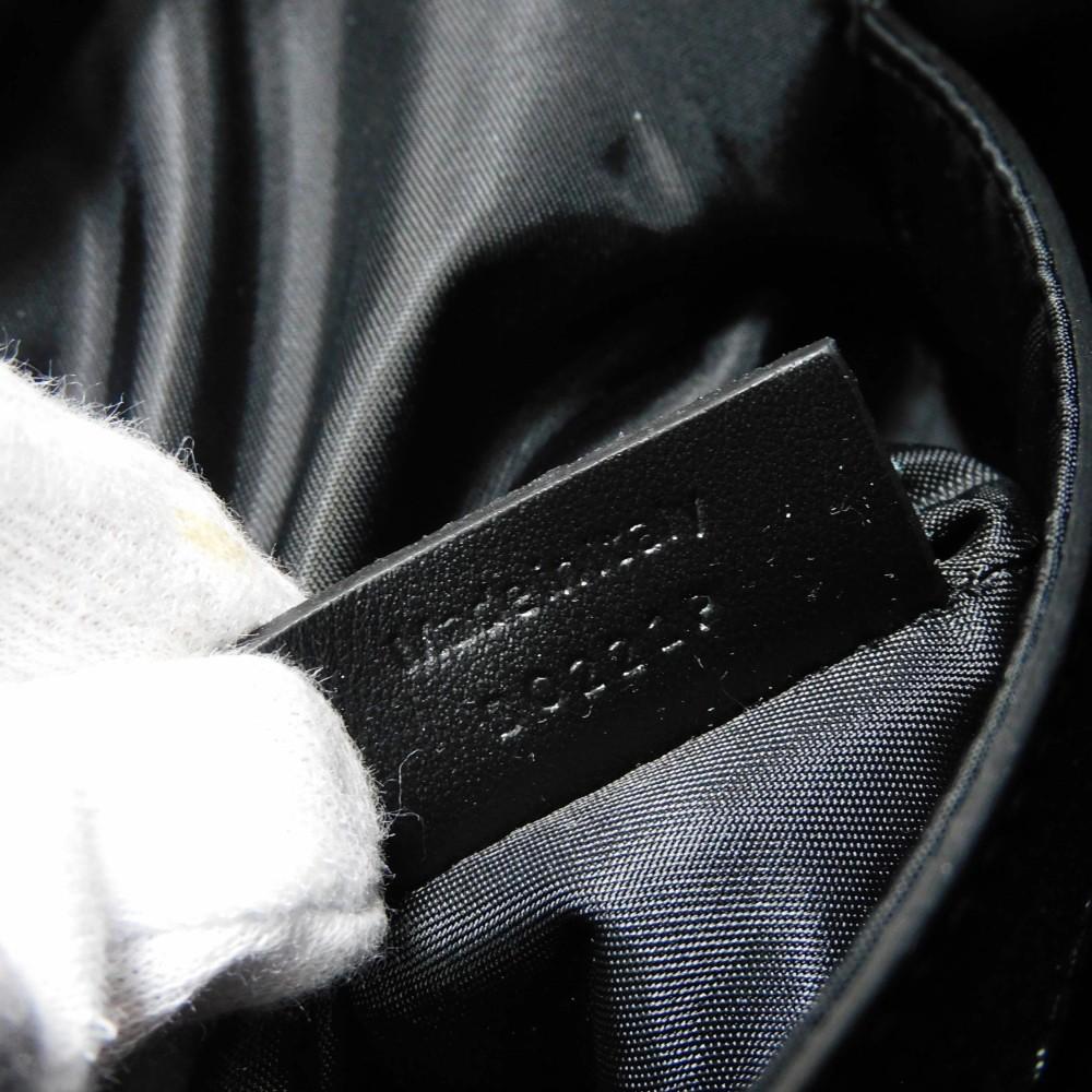 Used 11828 Hiker Daypack 7927 New Logo Emblem Signature Cocoa Brown Crest Black Made in Italy Men's from Japan AUTHENTIC