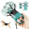 Portable Dog Poop Scooper Pack Pet Waste Picker Bag Dispenser Cleaning Tool Outdoor Travel Cleaner
