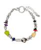 Acha Stonric Stainless Steel & Beaded Bracelet _ Multi