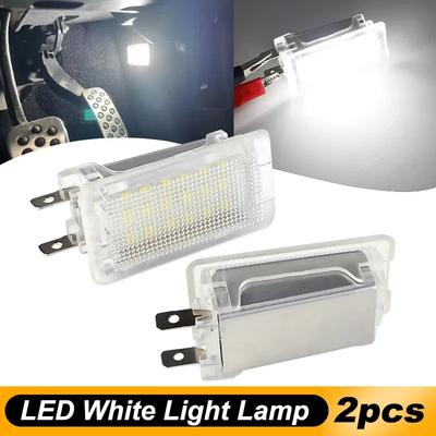 2pcs LED Trunk Compartment Interior Light For Opel Astra E F G H Agila Omega Corsa C Vectra Ignia Convertible Glove Box Lamp