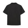 The North Face Outdoor Workwear Solid Color Single-Breasted Loose Short Sleeve Polo Shirt Unisex shirts Black NH8SR02A
