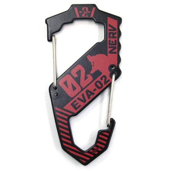 

Cospa EVANGELION Eva Unit 2 Carabiner S Type BLACK Approx. 9.4 x 4.5cm Made of Aluminum