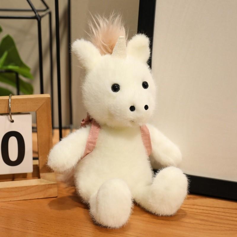 Panda Unicorn Cozy Plush Dinosaur Backpack Toys Children Festival Doll Gift