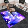 1 Stück Anime Katze Stuhlmatte - Niedliches Cartoon-Design Büroteppich, Rutschfester Teppich für Schreibtisch, Festliches Geschenk, Universell für Alle Jahreszeiten, Heimdekoration, Wohnzimmer,