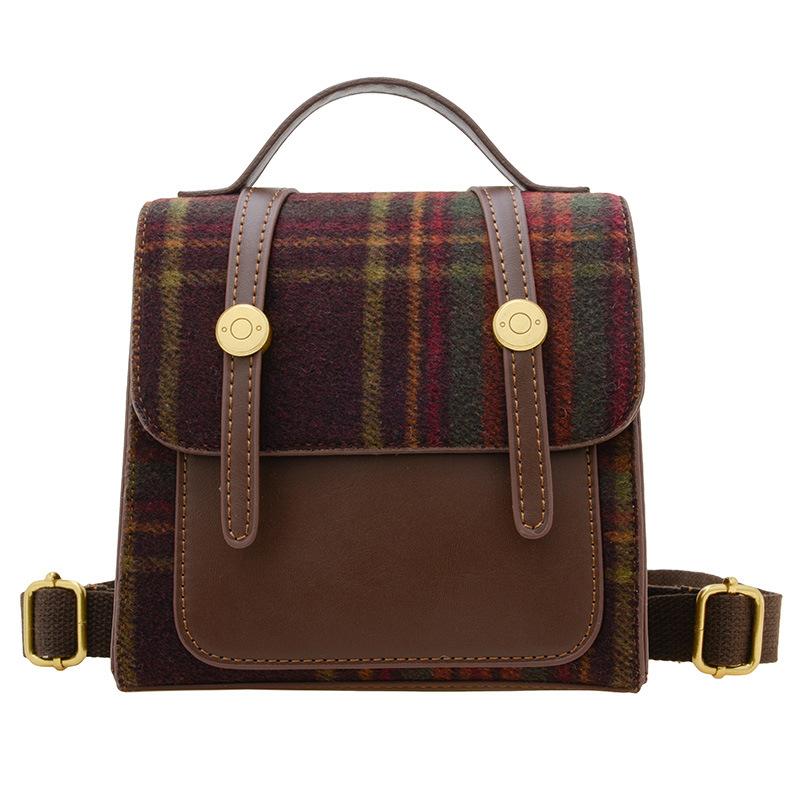 Children's Backpack - Retro Style - Boys and Girls' Children's Bag - Mini Handbag - Kindergarten Double Shoulder Bag