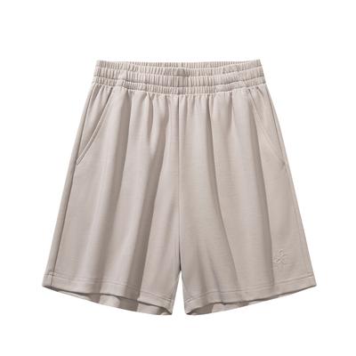 Loose Fit Womens Knitted Five-Point Shorts Summer Casual Shorts Women Shorts Iron-Gray 962628302-1