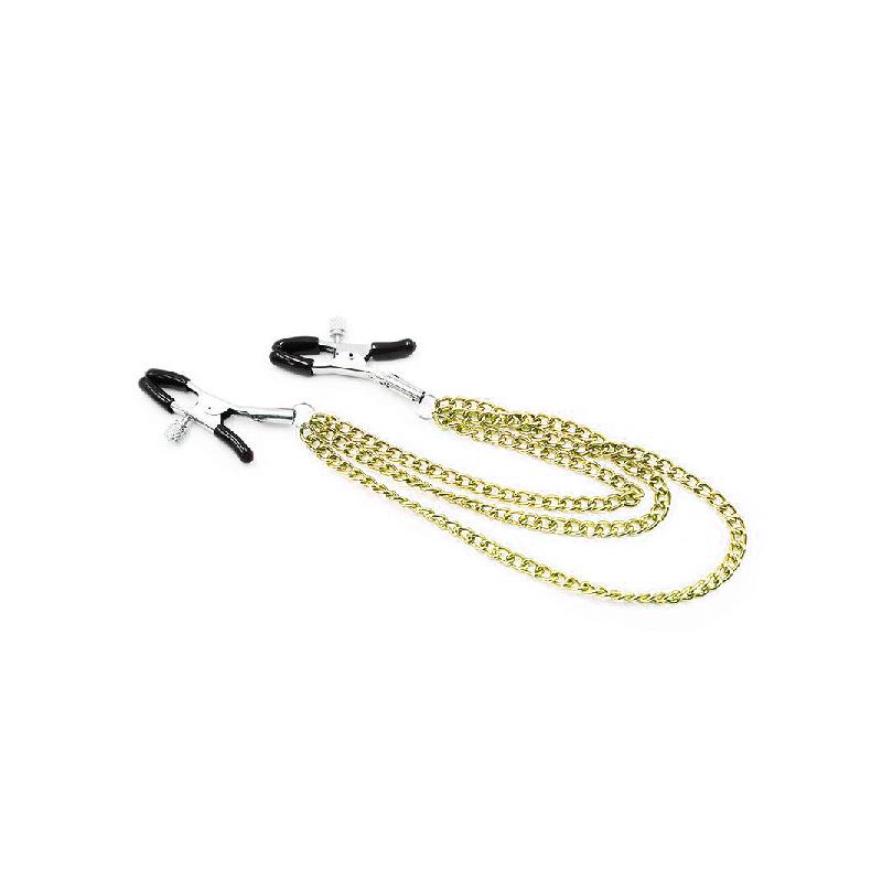 Damen Brustwarzen- und Schamlippenklemmen - SM-Glocken Erwachsenenspielzeug für Paare