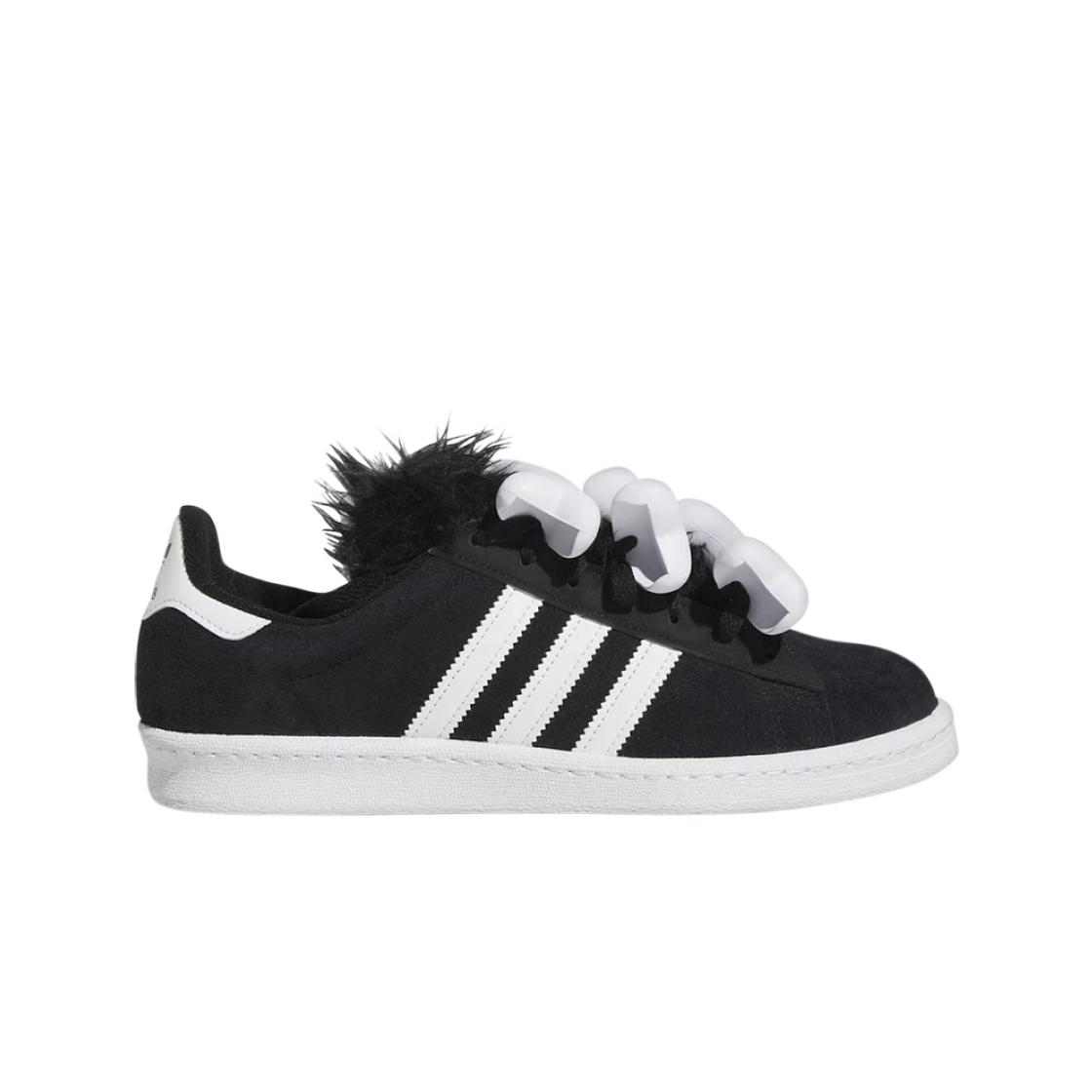 

Черные мужские кроссовки Adidas x Jeremy Scott Bones Campus 80s HQ4493