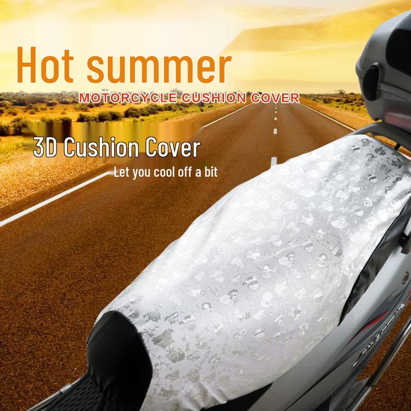 Vanntett motorsykkelsetetrekk i skinn - Varmeisolert, sklisikkert, soltett for alle årstider, elektrisk scooter/batteribil.