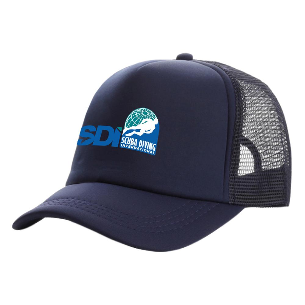Scuba Diving International SDI Trucker Cap Unisex Hut Baseball Cap Coole Sommer Unisex Mesh Net SDI Hüte
