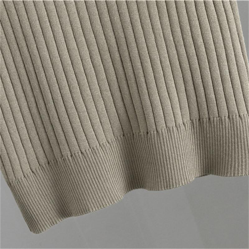 Autumn And Winter Lazy Temperament Knitted Suit Sleeveless Vest Sweater Cardigan Pants Three Piece Set