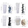 Blumen Schlangen Säulenkerzenform Silikonformen Ornamentformen Handgefertigte Gussformen Gipsformen Bastelbedarf