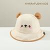 Baby Fisherman Hat Cute Cartoon Bear Sun Hat Spring and Summer New Children's Hat Korean Version